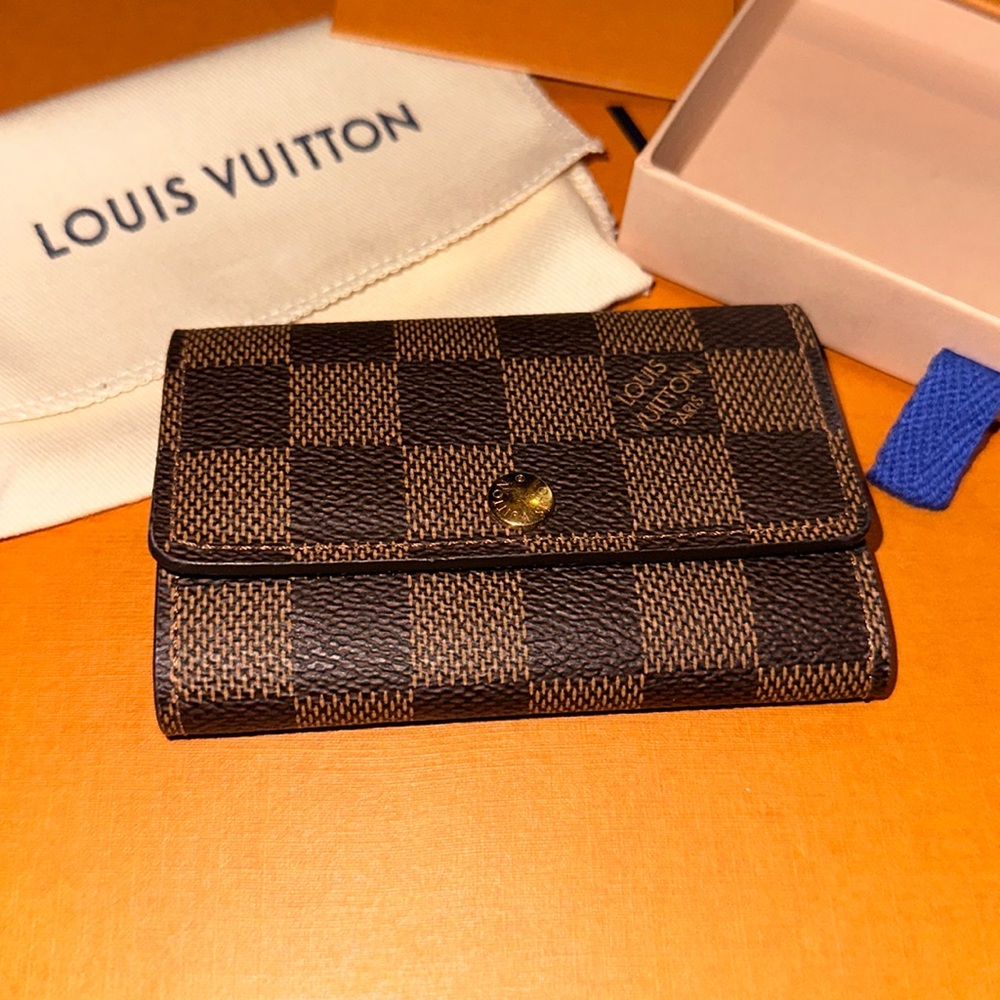 Louis Vuitton Damier Ebene 6 Key Holder